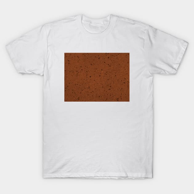 Brown Marble Texture T-Shirt by MarbleTextures